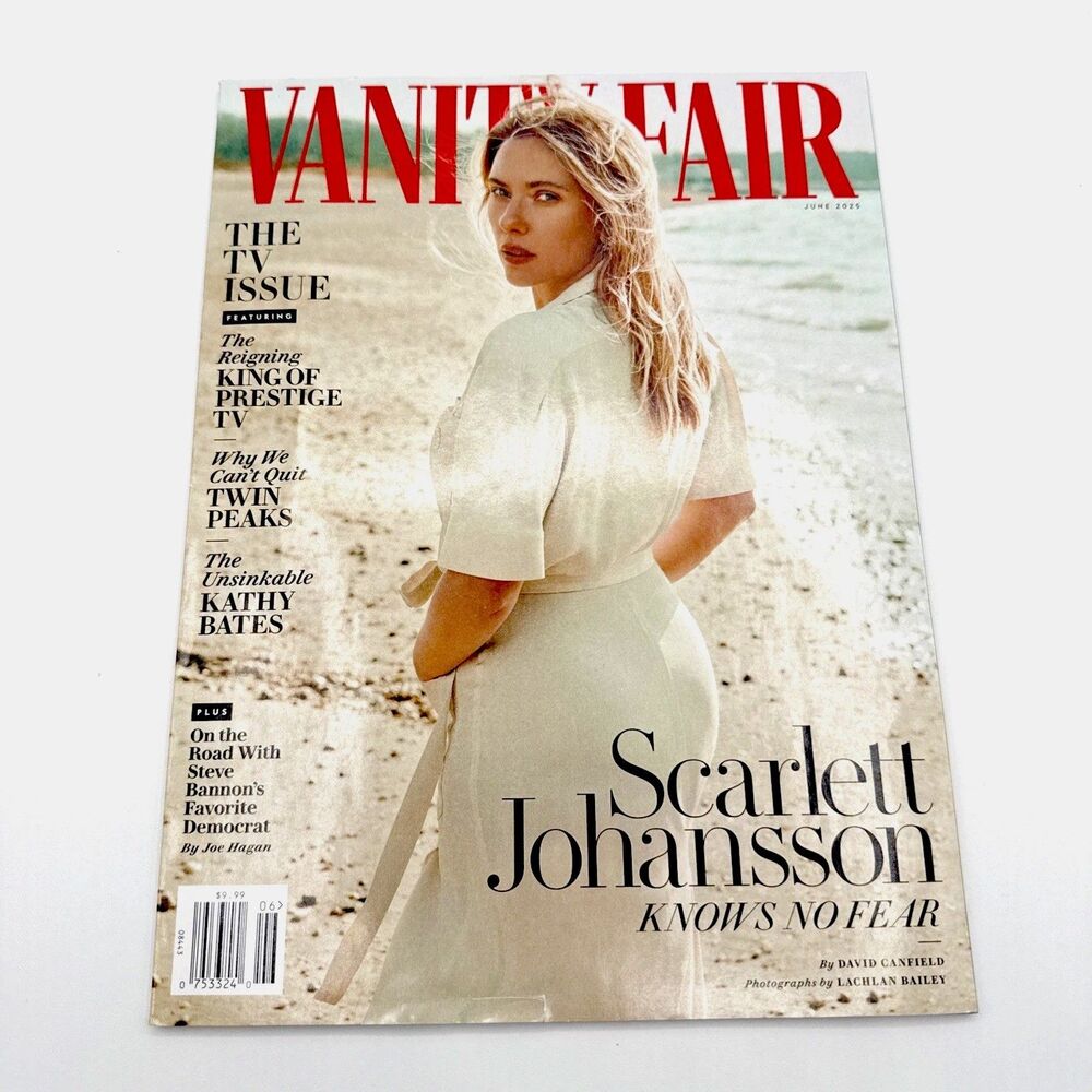 Vanity Fair Magazine June 2025 No 769 Scarlett Johansson The TV Issue New